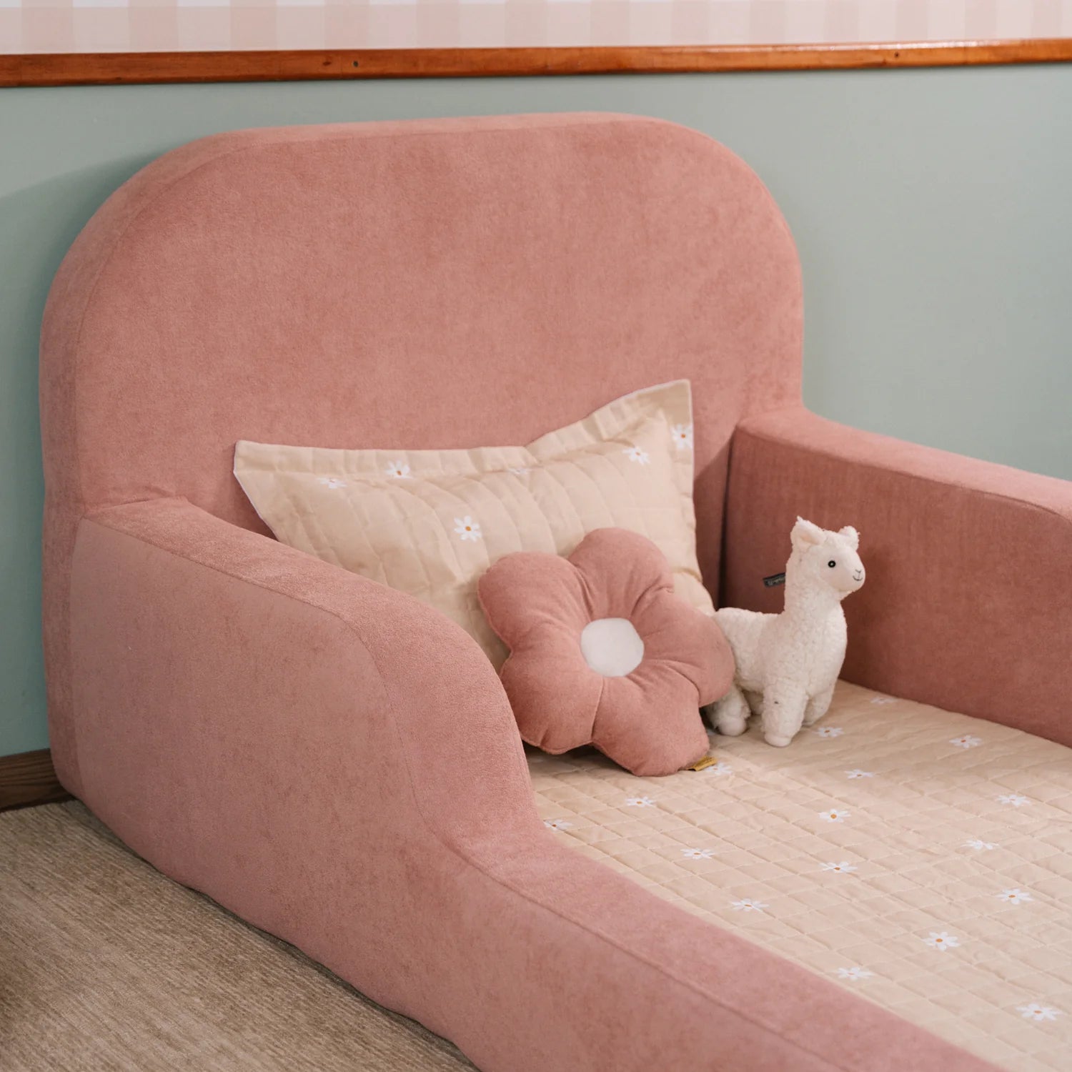 Little Duck Montessori Bed – Fairy Blossom Pink