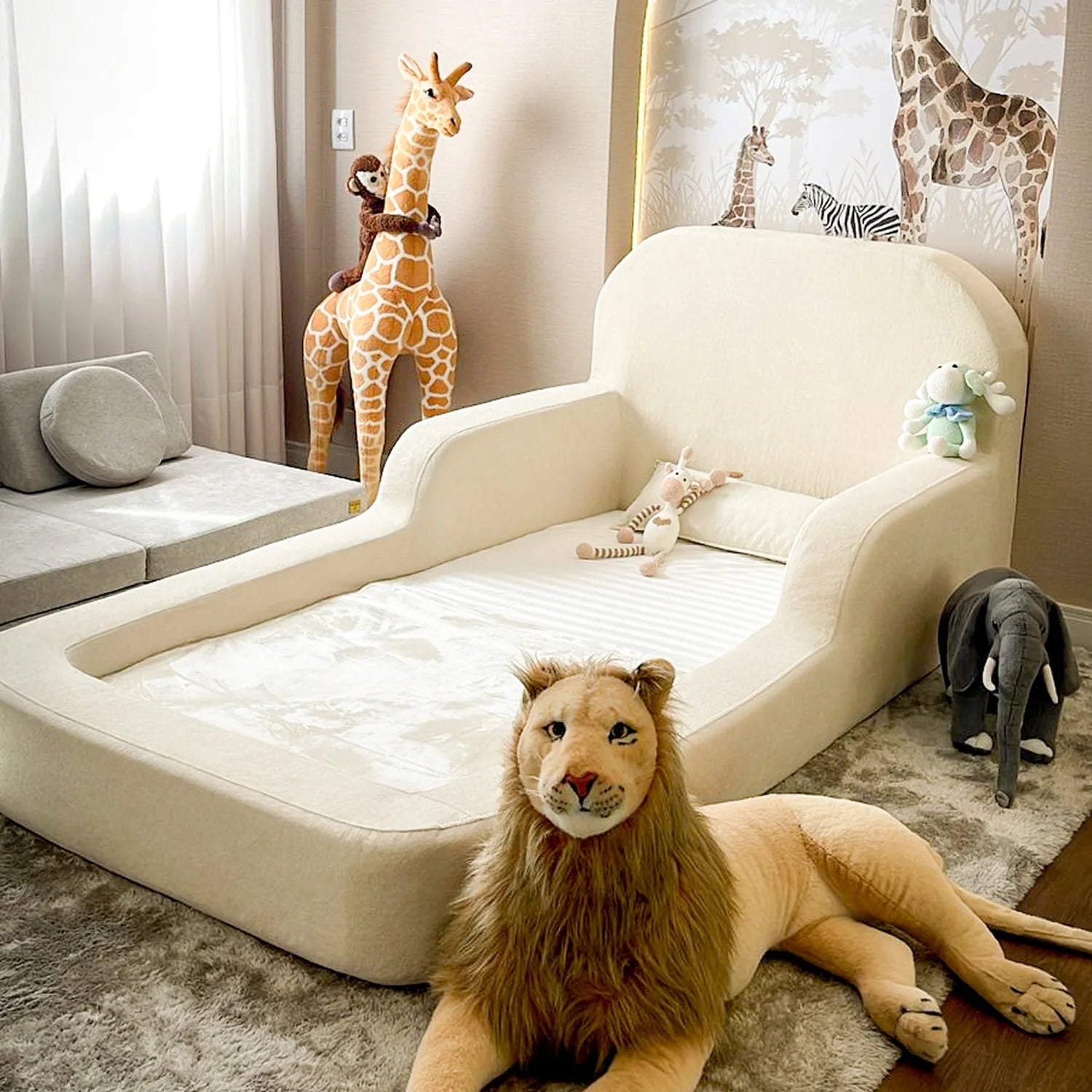 Little Duck Montessori Bed – Vanilla Linen